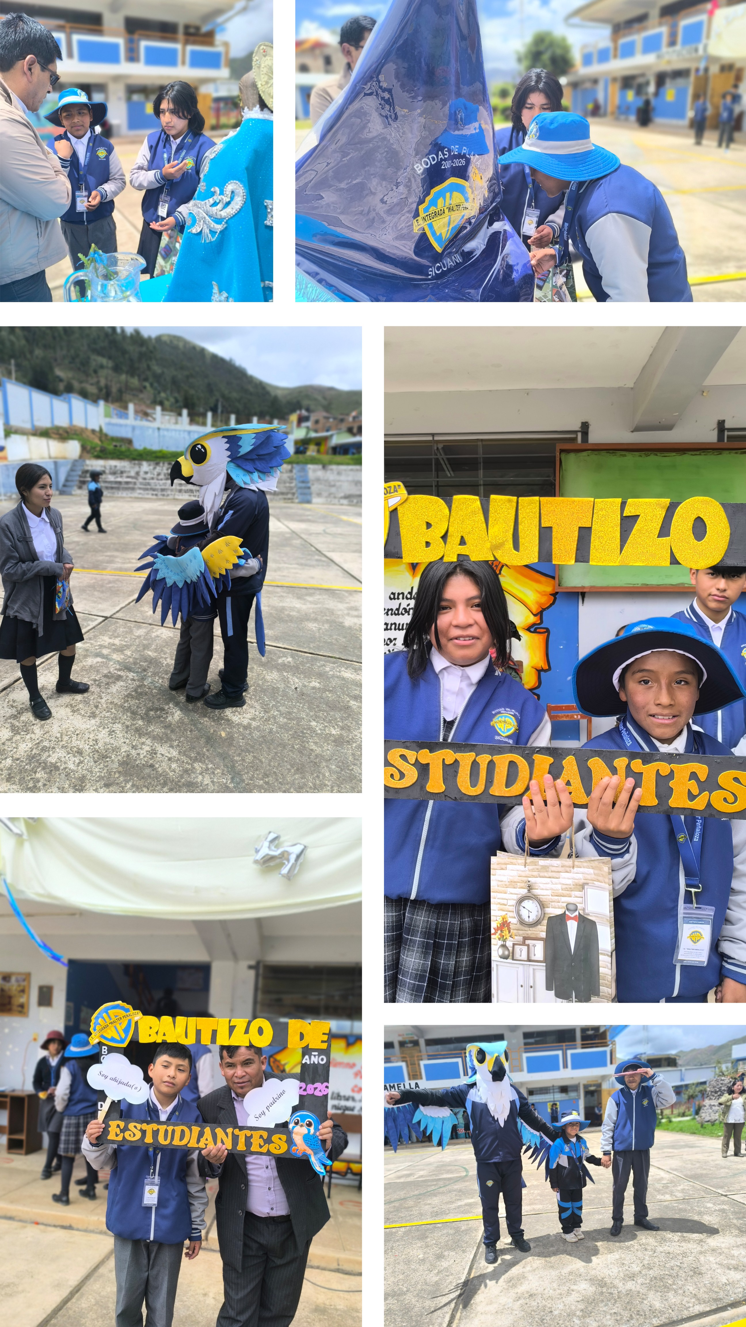 Bienvenida a estudiantes ingresantes a 3 años, 1ro de primaria y 1ro de secundaria.